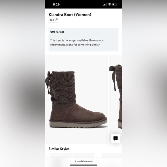 Women’s size 6 authentic uggs, never worn/new, didn’t fit me - Picture 2 of 7